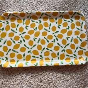 To The Market Lemon Melamine Tray